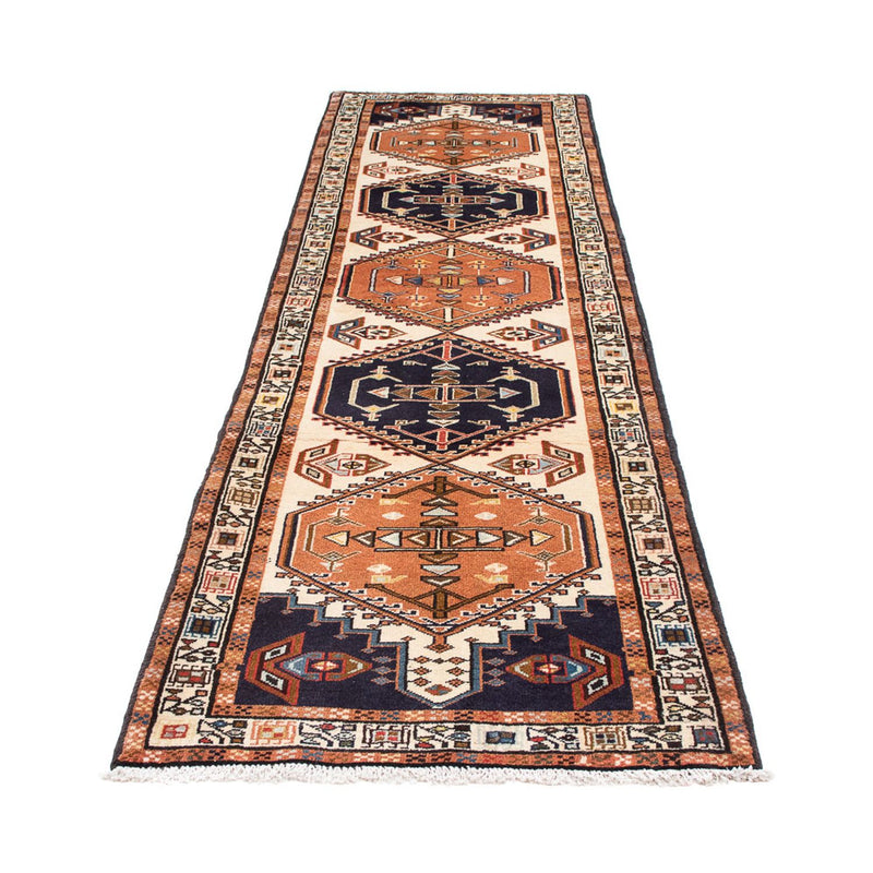 Tapis de couloir Tapis persan - Nomadic - 297 x 83 cm - beige