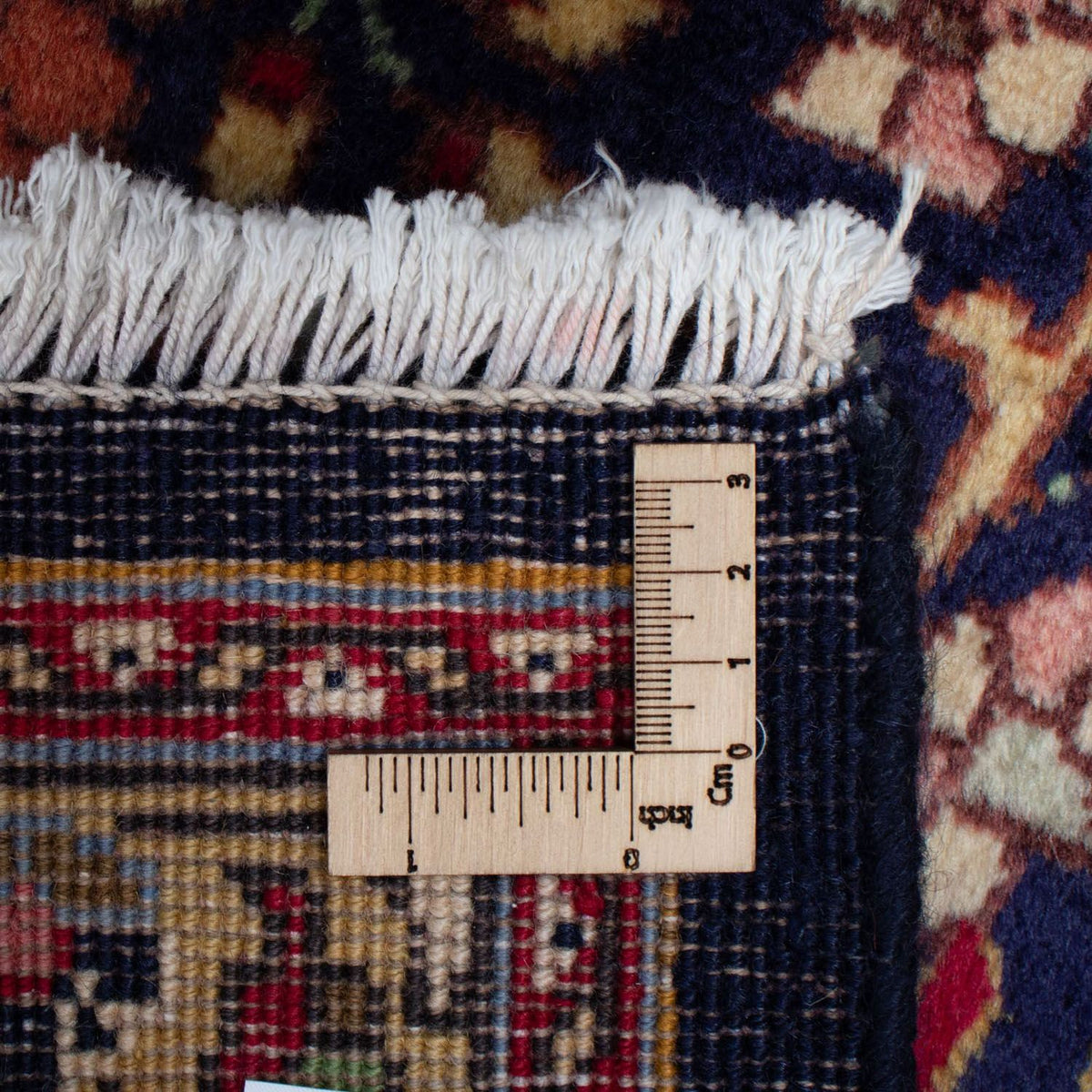 Tapis persan - Tabriz - 307 x 200 cm - bleu foncé