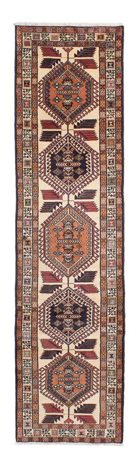 Tapis de couloir Tapis persan - Nomadic - 291 x 73 cm - beige
