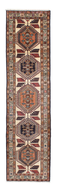 Tapis de couloir Tapis persan - Nomadic - 291 x 73 cm - beige