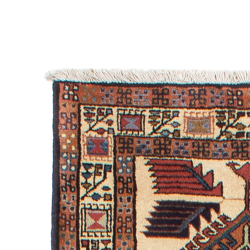 Tapis de couloir Tapis persan - Nomadic - 291 x 73 cm - beige