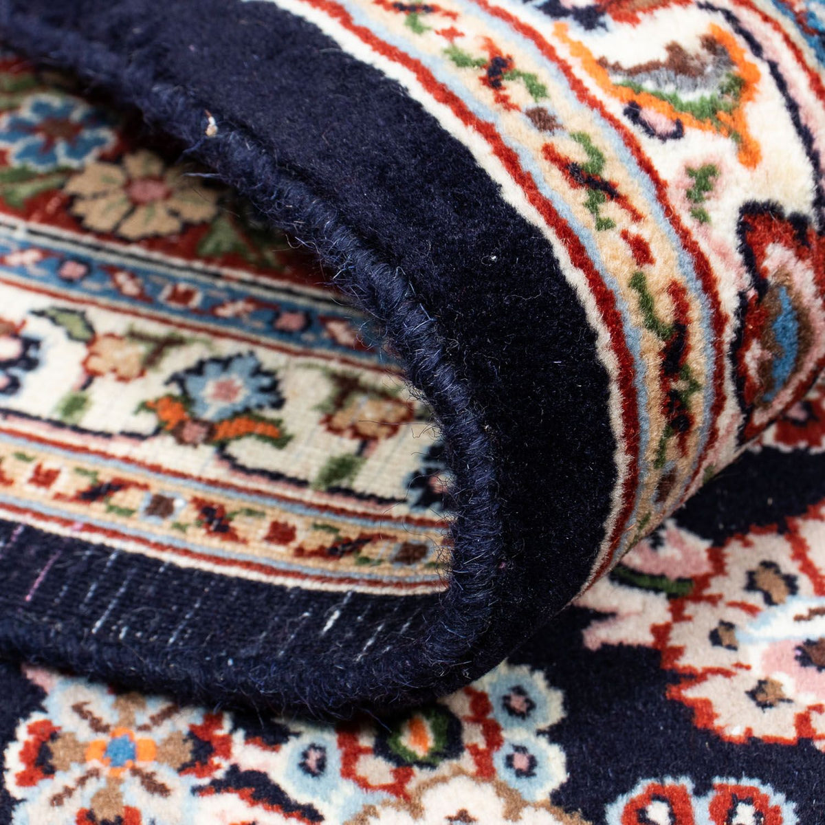 Tapis persan - Classique - 233 x 174 cm - bleu foncé