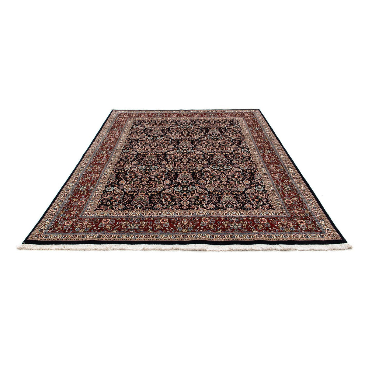 Tapis persan - Classique - 233 x 174 cm - bleu foncé