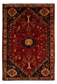 Tapis persan - Nomadic - 310 x 201 cm - rouge foncé