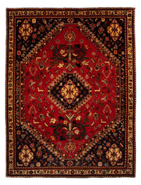 Tapis persan - Nomadic - 302 x 219 cm - rouge foncé