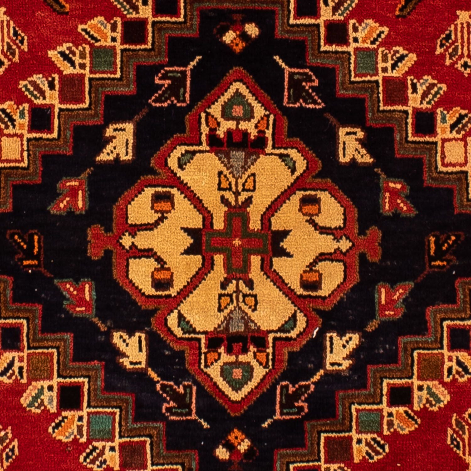 Tapis persan - Nomadic - 302 x 219 cm - rouge foncé