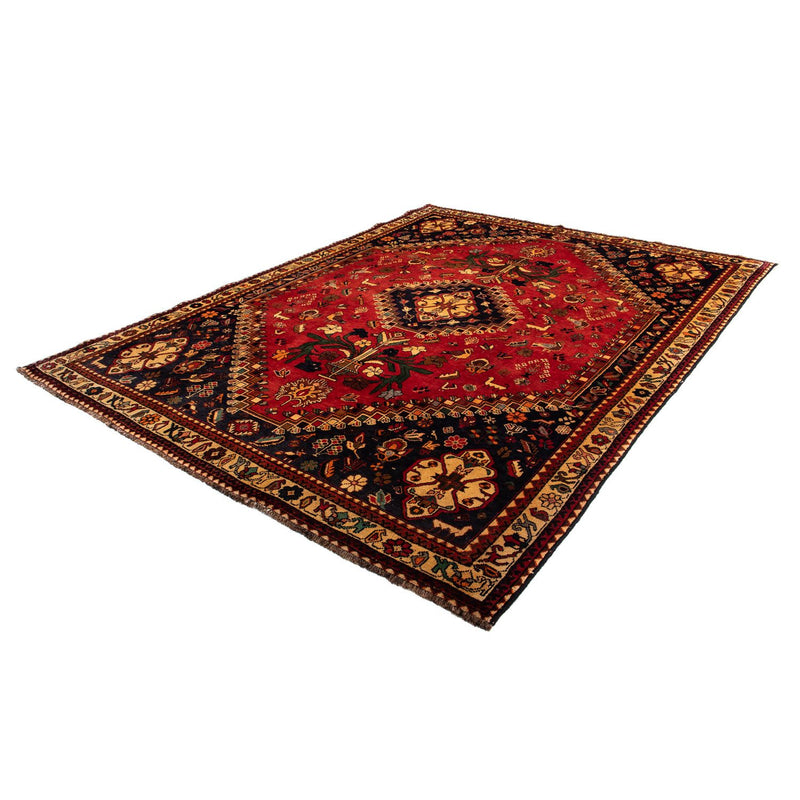 Tapis persan - Nomadic - 302 x 219 cm - rouge foncé