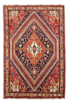 Tapis persan - Nomadic - 262 x 172 cm - rouge clair