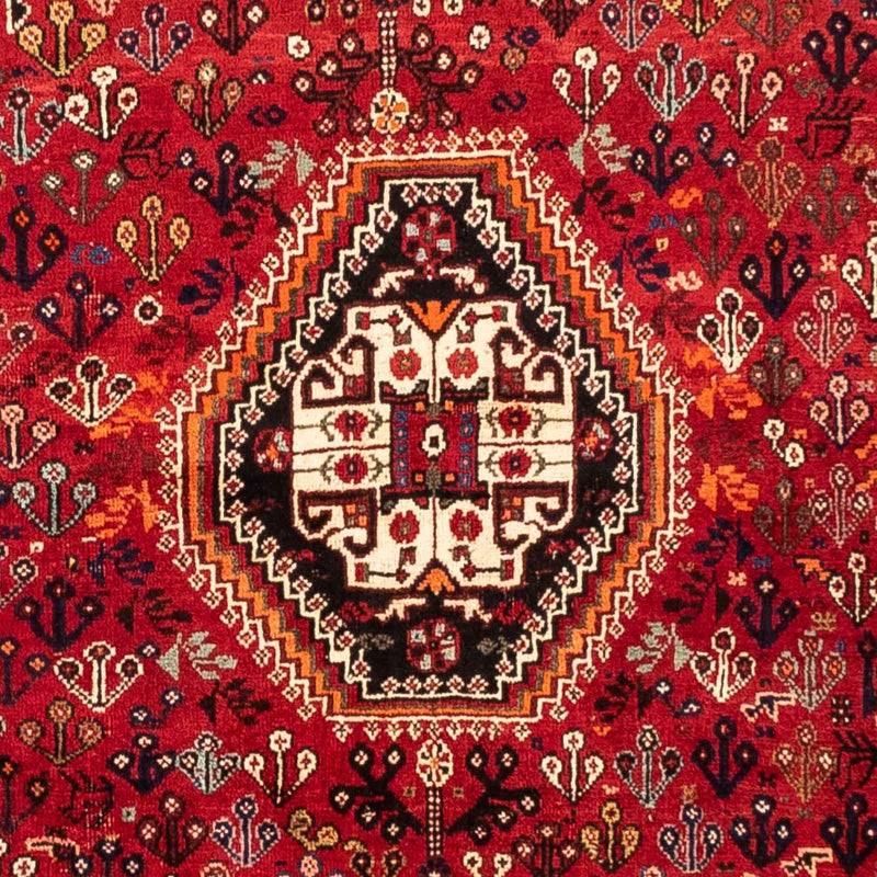 Tapis persan - Nomadic - 251 x 176 cm - rouge foncé