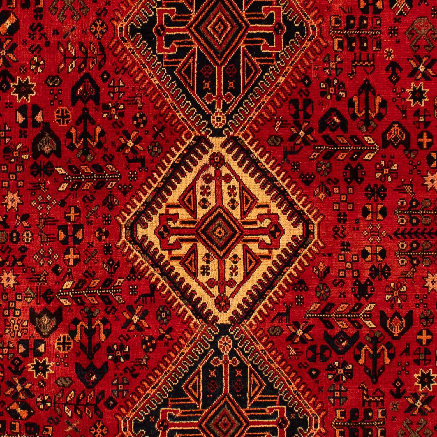 Tapis persan - Nomadic - 289 x 199 cm - rouge foncé