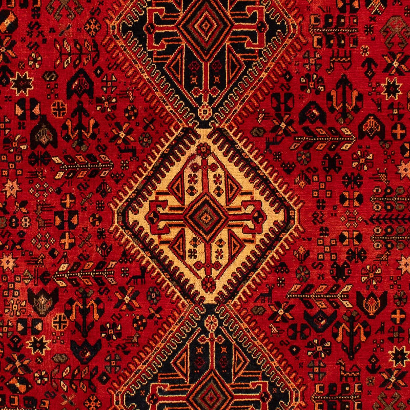 Tapis persan - Nomadic - 289 x 199 cm - rouge foncé