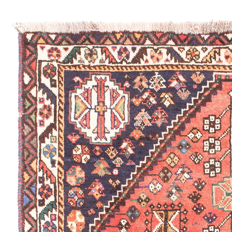 Tapis persan - Nomadic - 151 x 106 cm - rouge clair