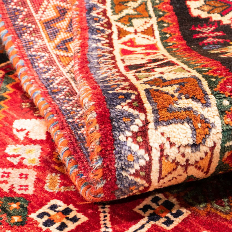 Tapis persan - Nomadic - 171 x 110 cm - rouge foncé