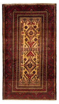 Tapis de couloir Tapis Belutsch - 202 x 113 cm - rouge