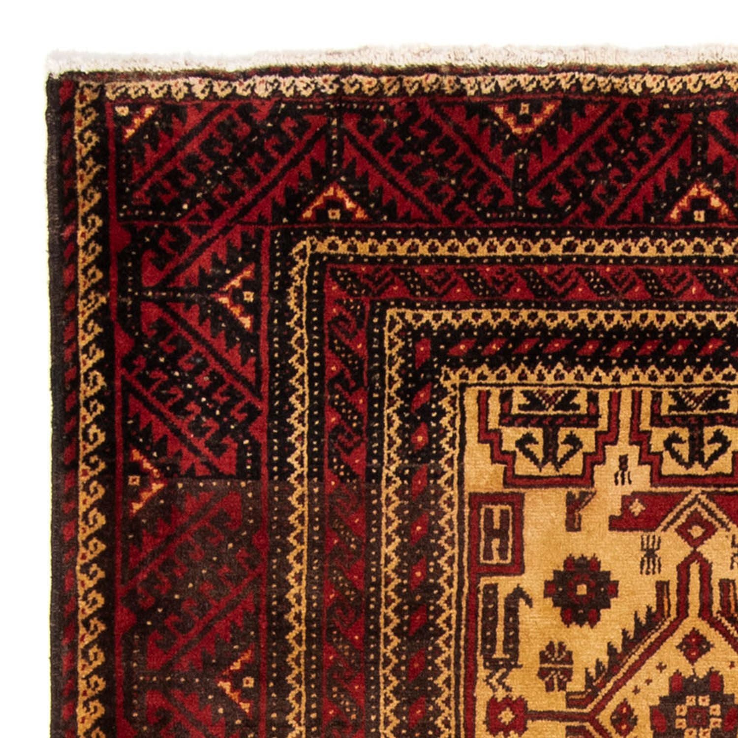 Tapis de couloir Tapis Belutsch - 202 x 113 cm - rouge