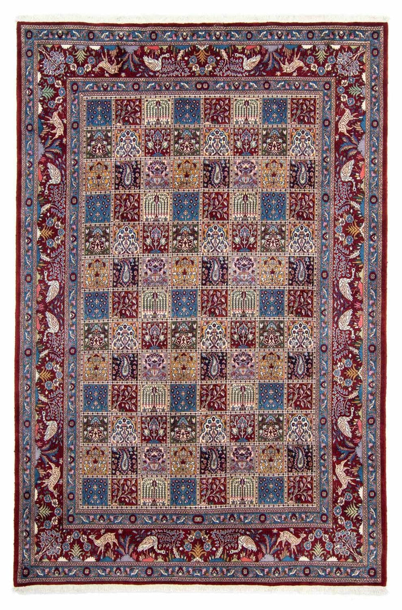 Tapis persan - Classique - 302 x 197 cm - rouge foncé