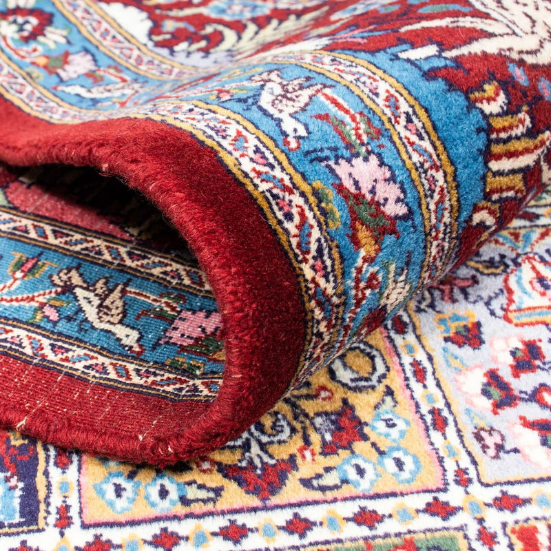 Tapis persan - Classique - 302 x 197 cm - rouge foncé
