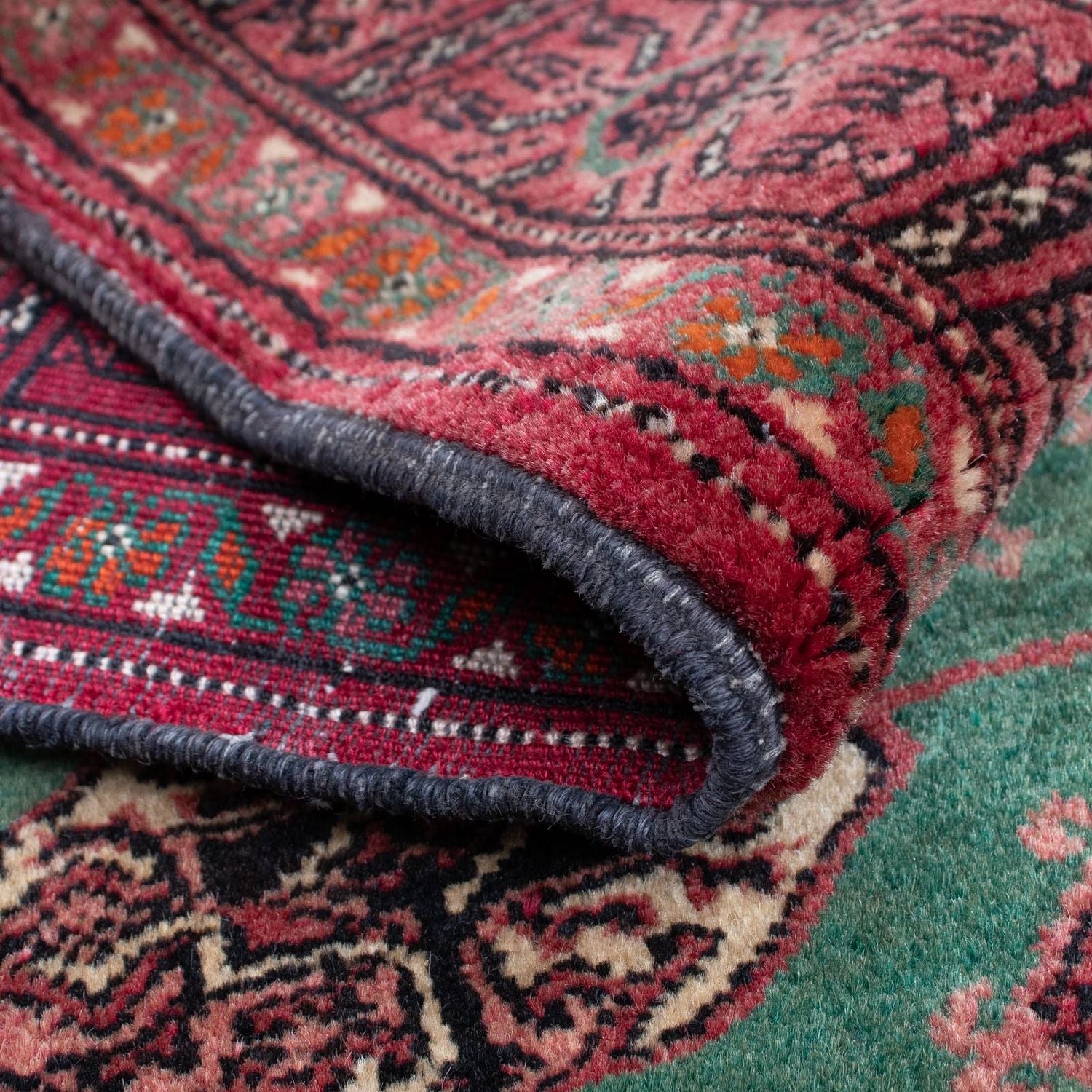 Tapis Belutsch - 171 x 100 cm - vert