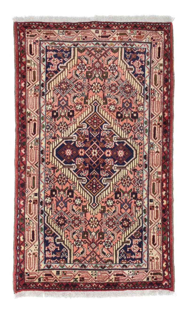 Tapis persan - Nomadic - 130 x 78 cm - saumon
