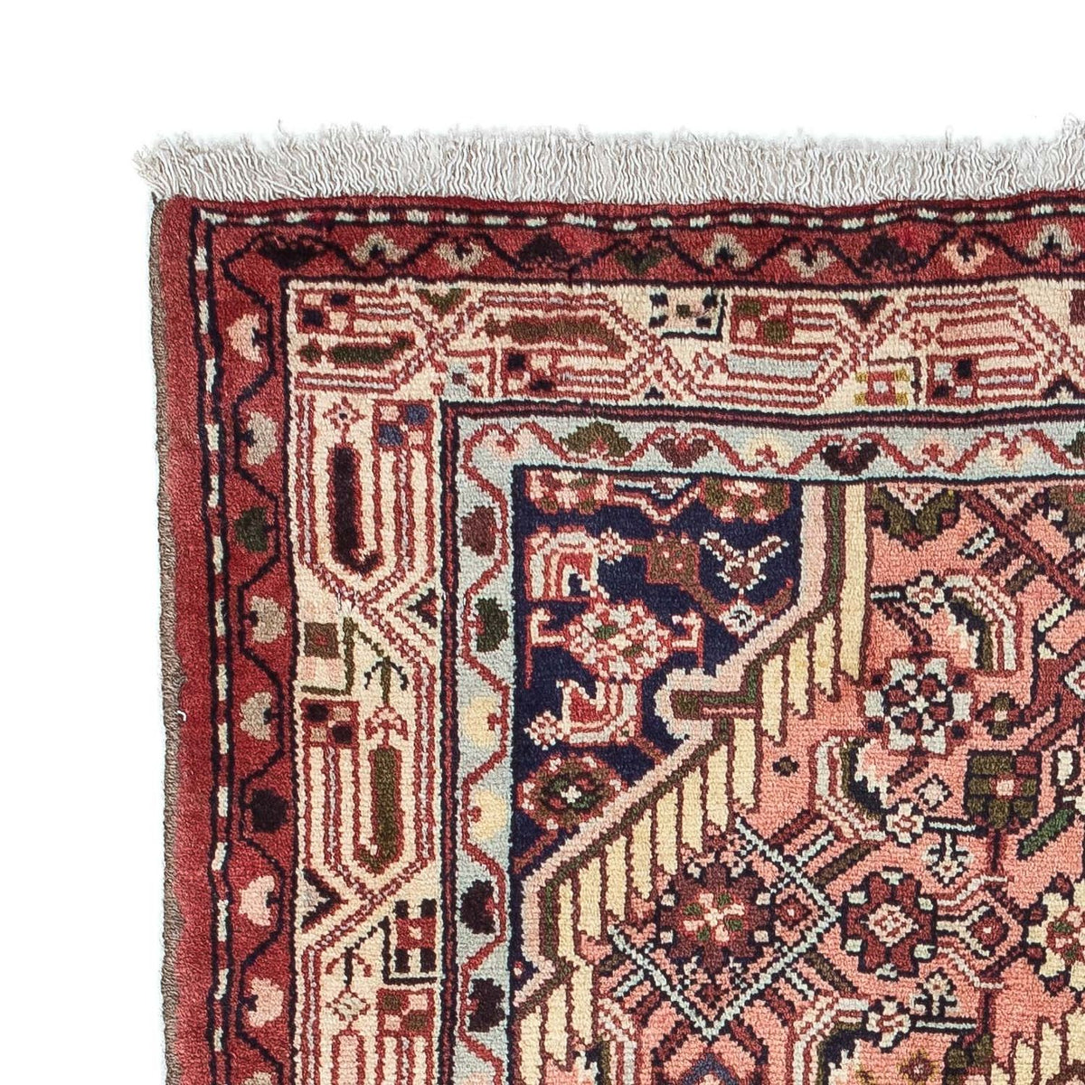 Tapis persan - Nomadic - 130 x 78 cm - saumon