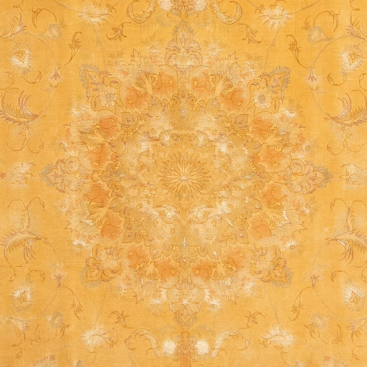 Tapis persan - Tabriz - Royal - 302 x 198 cm - or
