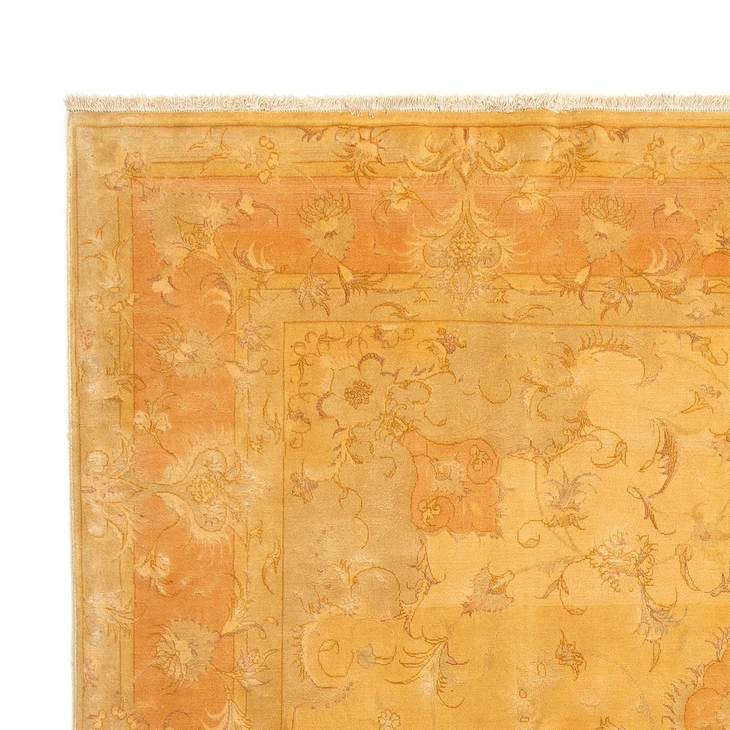 Tapis persan - Tabriz - Royal - 302 x 198 cm - or