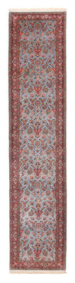Tapis de couloir Tapis persan - Isfahan - Premium - 415 x 77 cm - multicolore