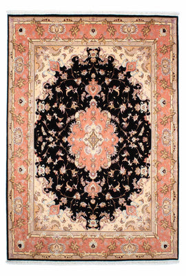 Tapis persan - Tabriz - Royal - 238 x 170 cm - bleu foncé