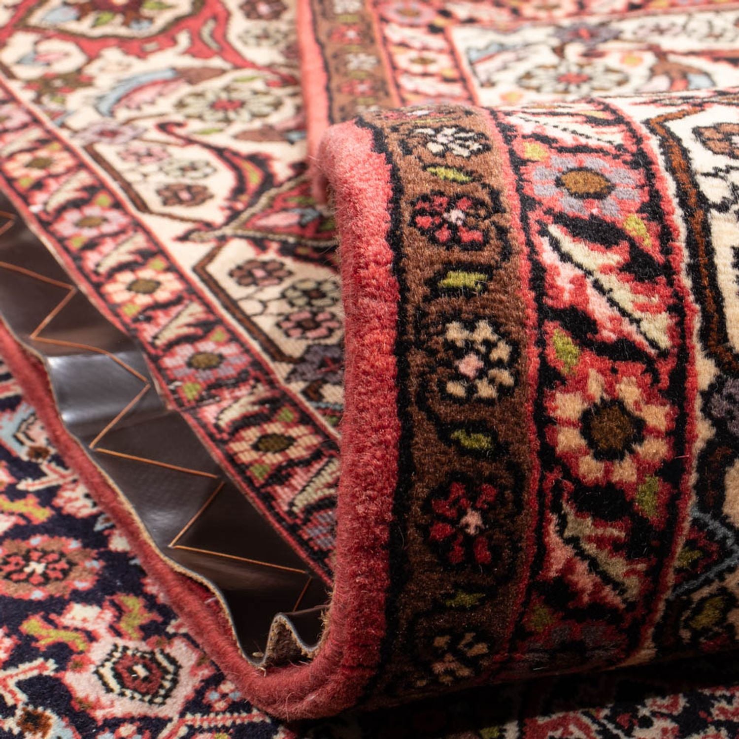 Tapis persan - Bidjar - 340 x 252 cm - marron