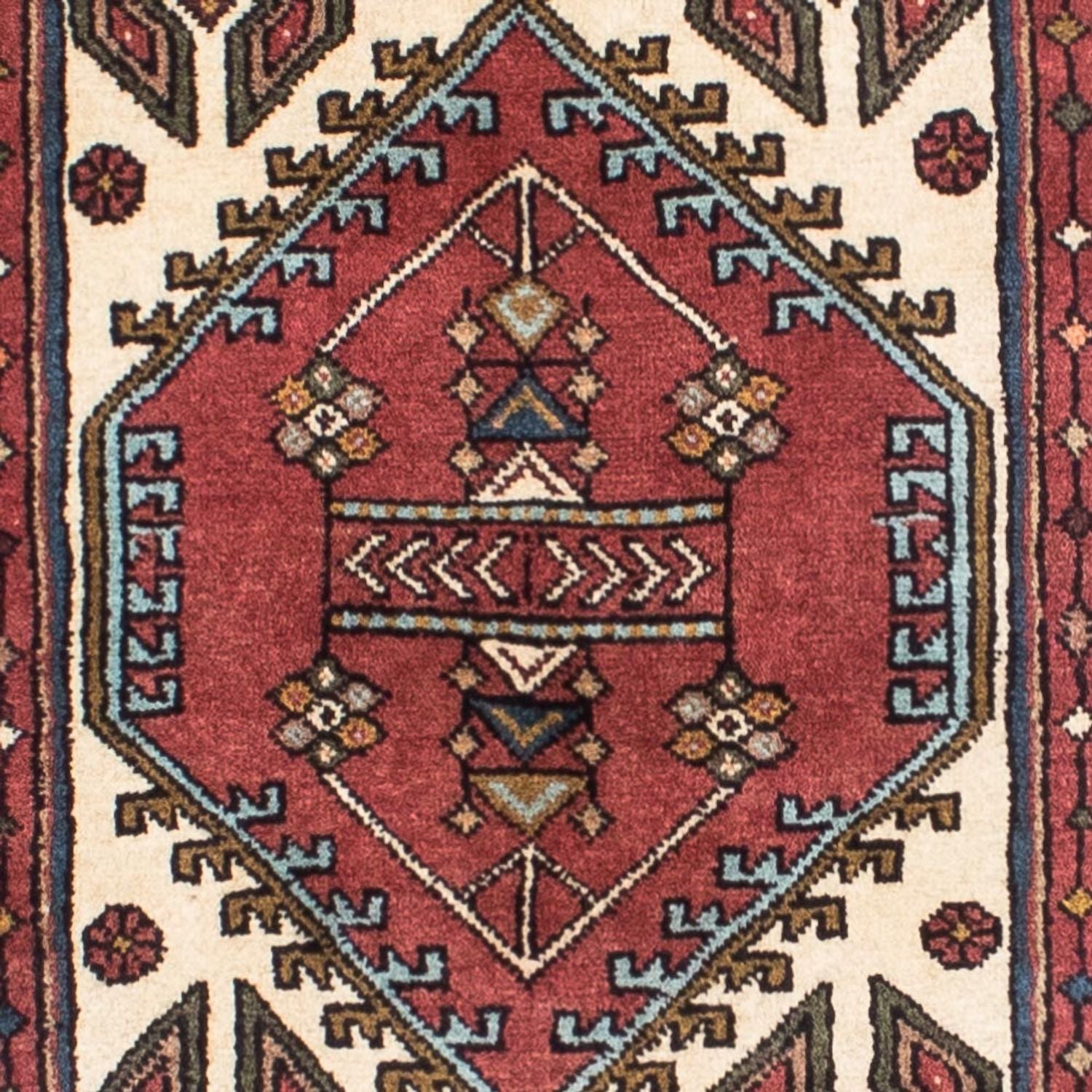 Tapis de couloir Tapis persan - Nomadic - 298 x 68 cm - beige