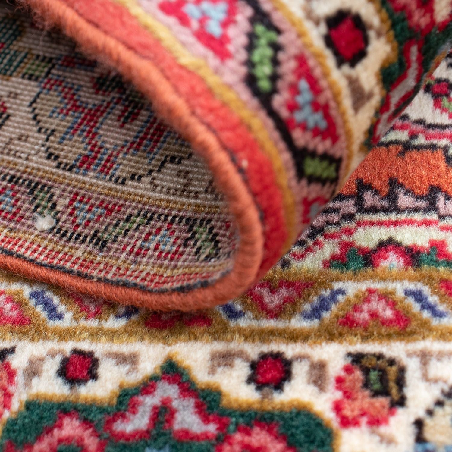 Tapis persan - Tabriz - 84 x 61 cm - rouille