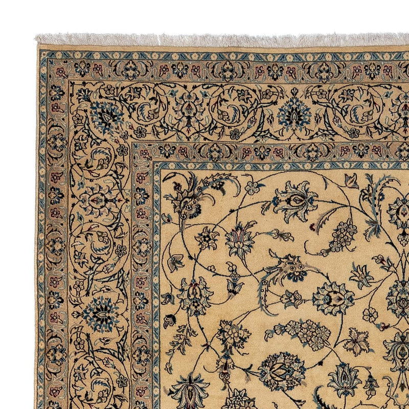Tapis persan - Nain - Royal - 348 x 251 cm - beige