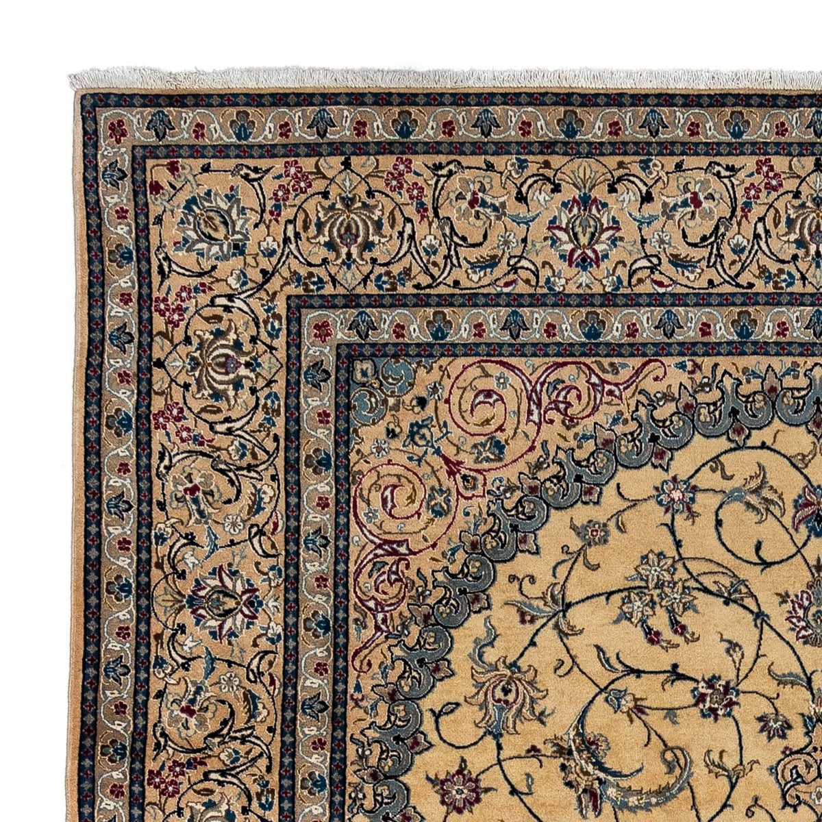 Tapis persan - Nain - Royal - 348 x 250 cm - beige