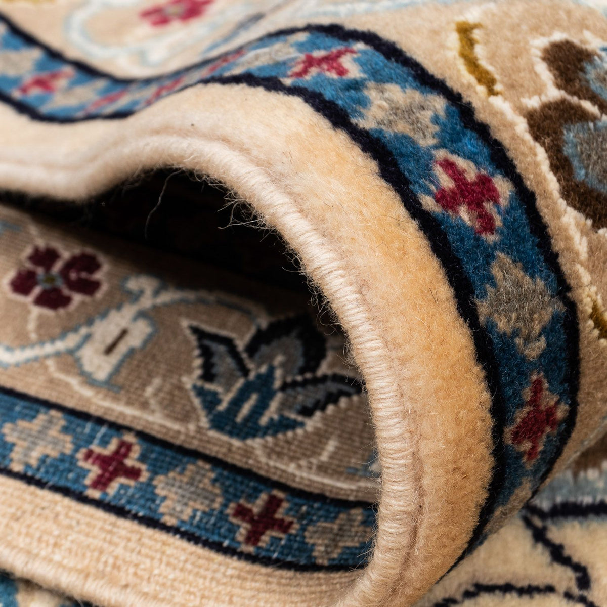 Tapis persan - Nain - Royal - 348 x 250 cm - beige