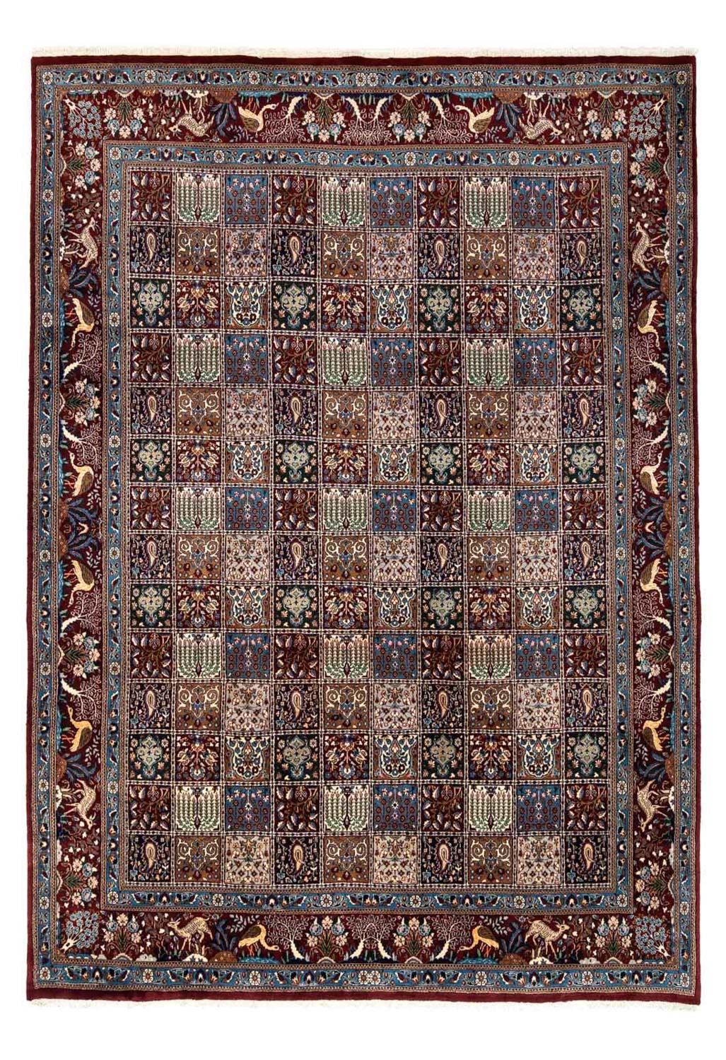 Tapis persan - Classique - 340 x 243 cm - rouge foncé