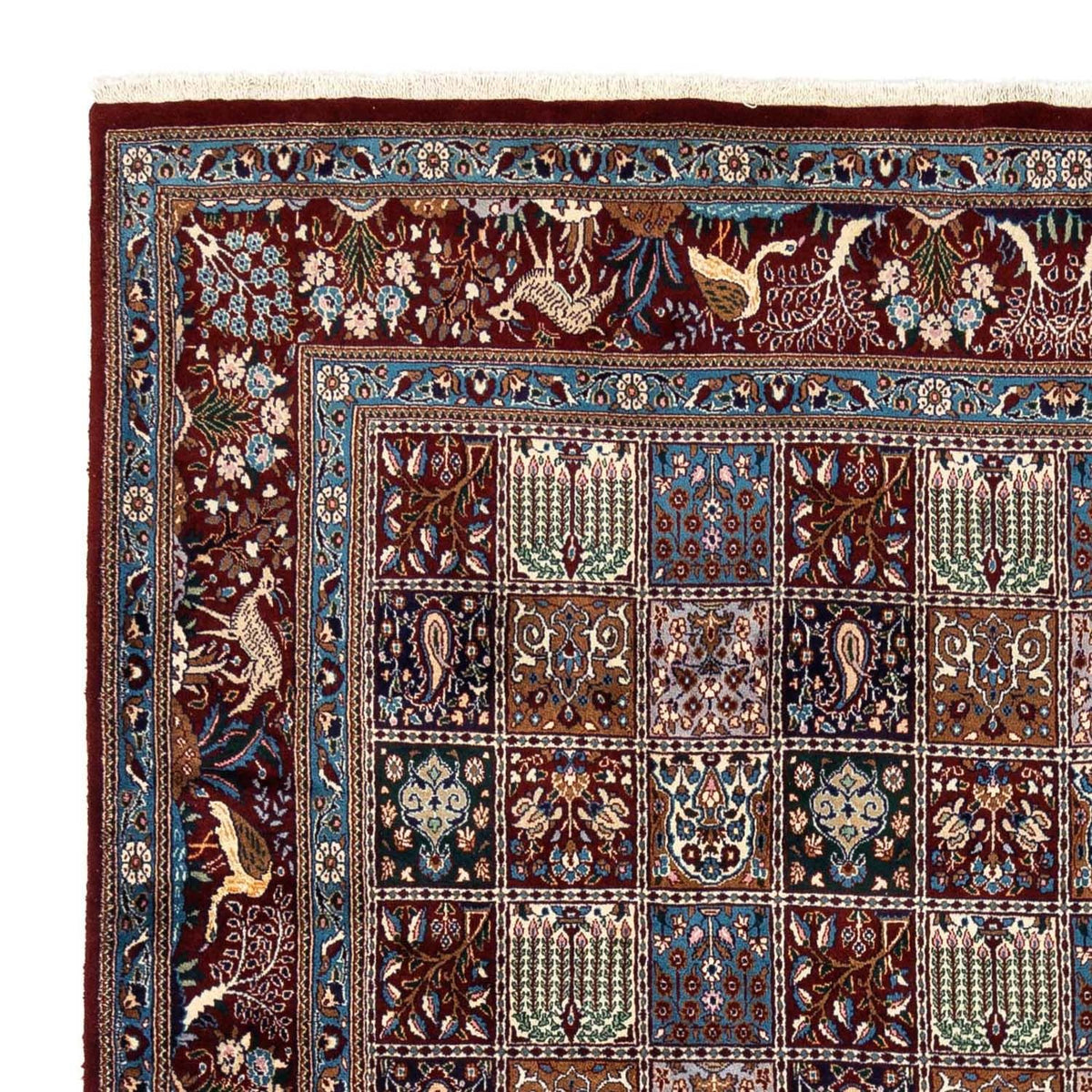 Tapis persan - Classique - 340 x 243 cm - rouge foncé