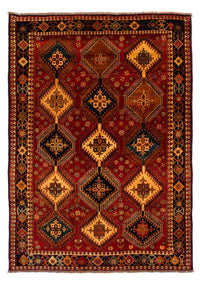Tapis persan - Nomadic - 282 x 200 cm - rouge foncé