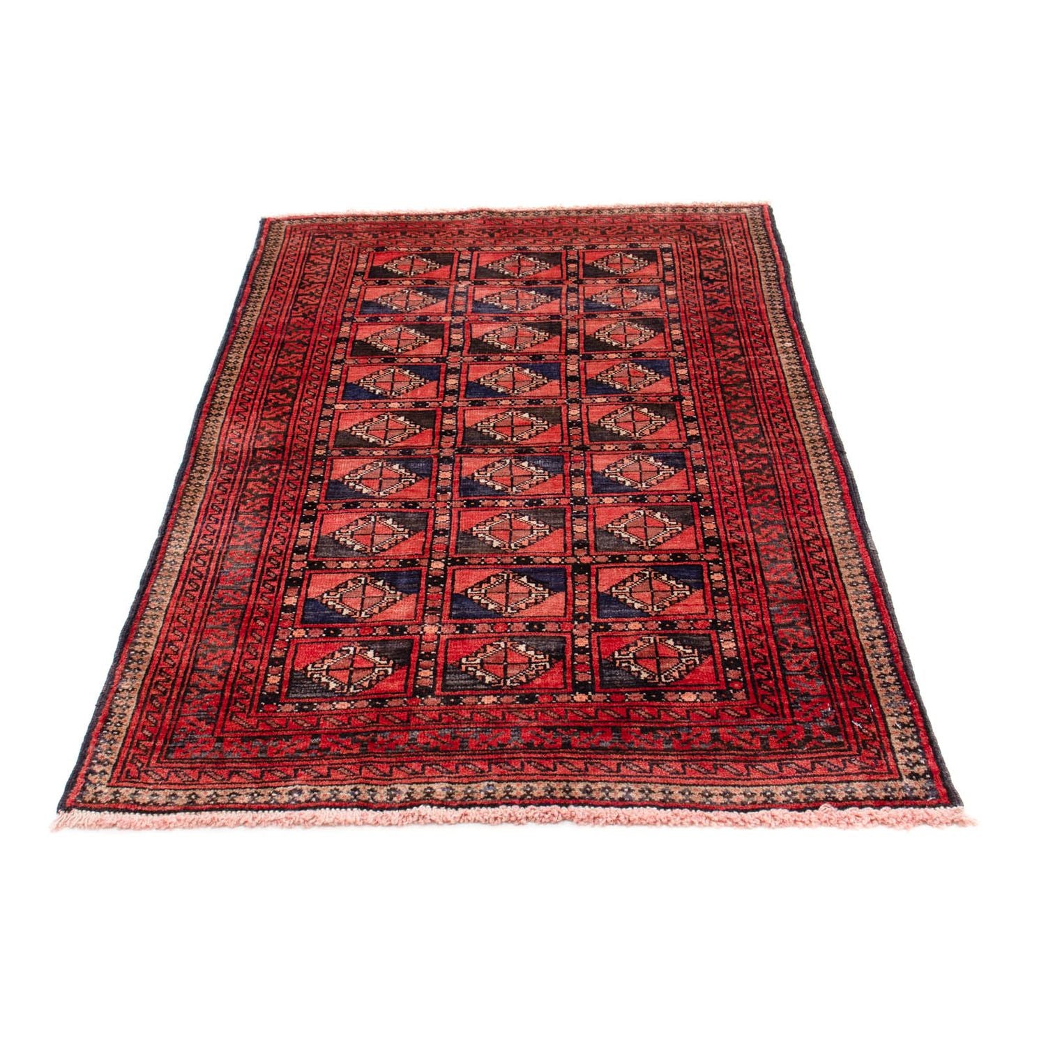 Tapis Belutsch - 151 x 91 cm - rouge clair