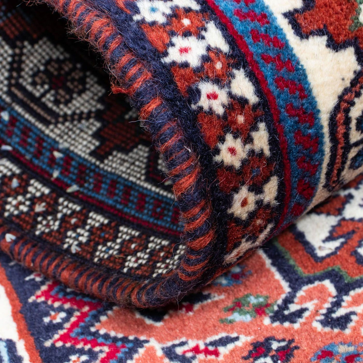 Tapis de couloir Tapis persan - Nomadic - 380 x 75 cm - rouge clair