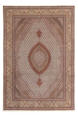 Tapis persan - Tabriz - 358 x 248 cm - marron clair