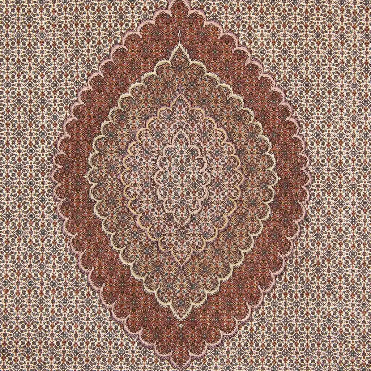 Tapis persan - Tabriz - 358 x 248 cm - marron clair