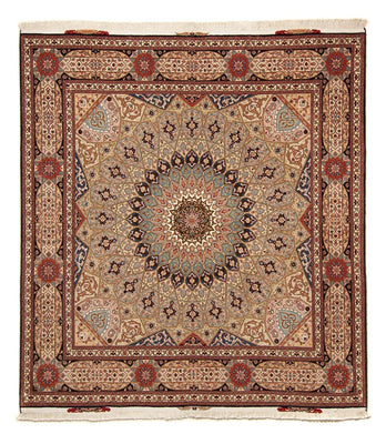 Tapis persan - Tabriz - Royal carré  - 206 x 204 cm - multicolore