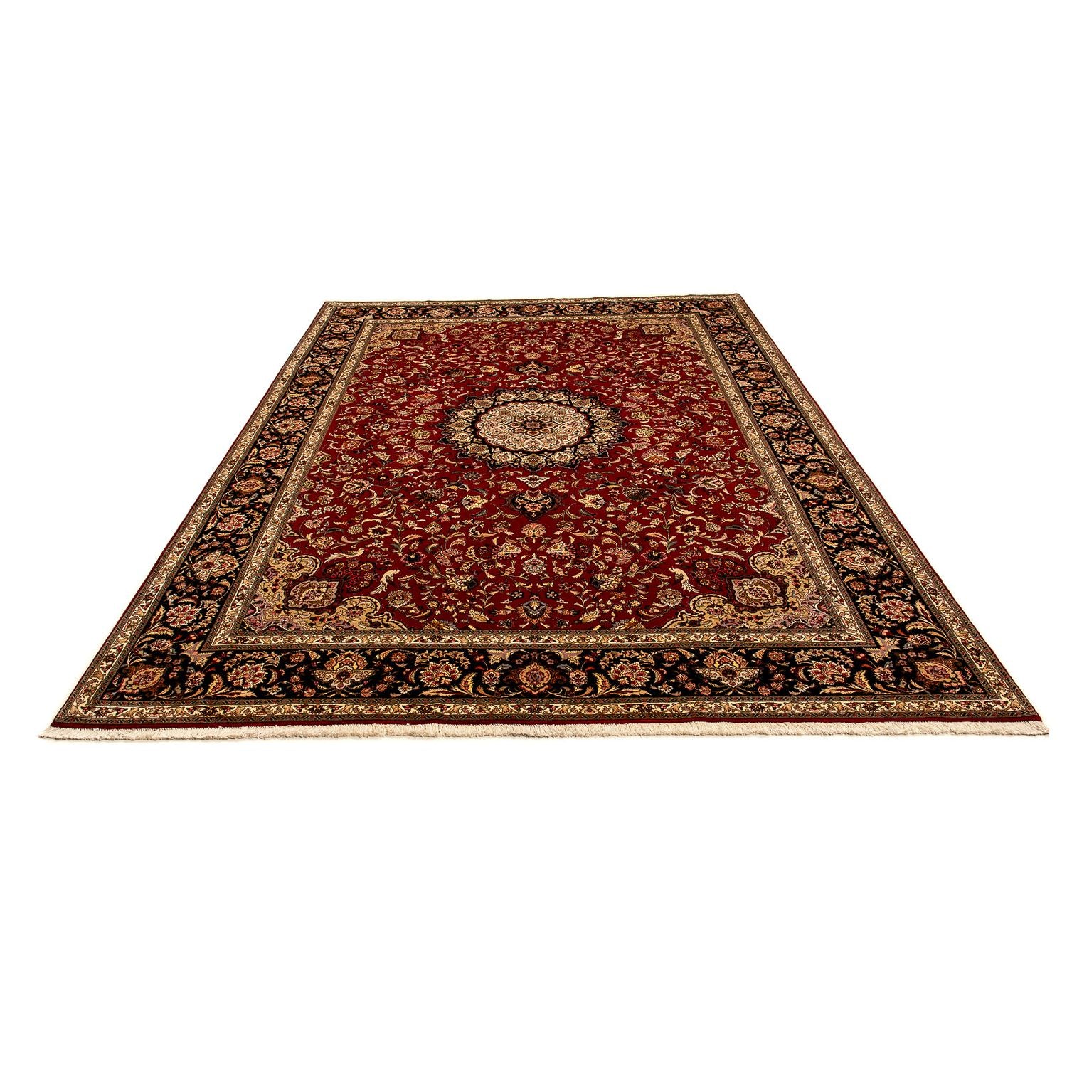 Tapis persan - Tabriz - Royal - 356 x 253 cm - rouge