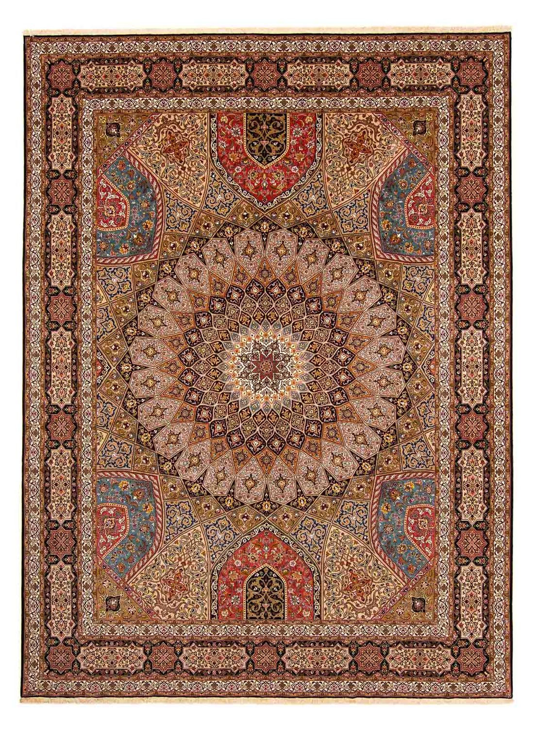 Tapis persan - Tabriz - Royal - 400 x 300 cm - multicolore