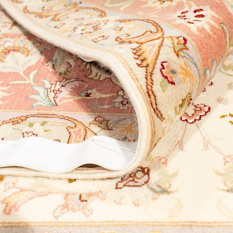 Tapis persan - Tabriz - Royal carré  - 212 x 205 cm - beige