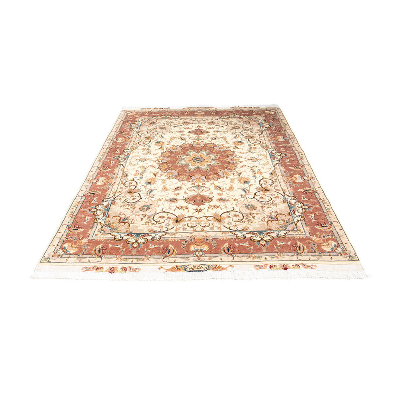 Tapis persan - Tabriz - Royal - 213 x 149 cm - beige