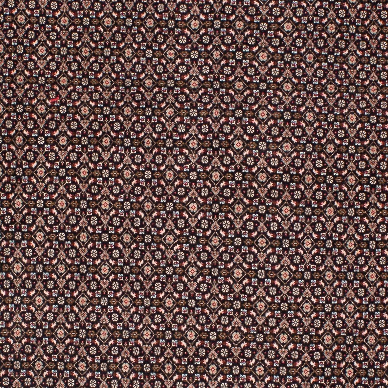 Tapis persan - Tabriz - 215 x 151 cm - bleu foncé