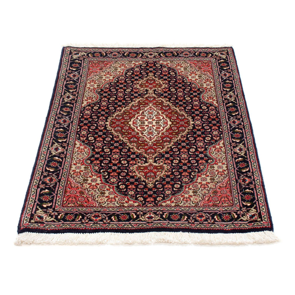 Tapis persan - Tabriz - Royal - 88 x 61 cm - bleu foncé