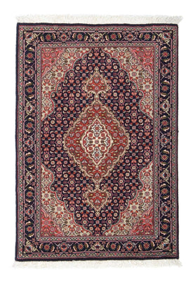 Tapis persan - Tabriz - Royal - 90 x 63 cm - bleu foncé