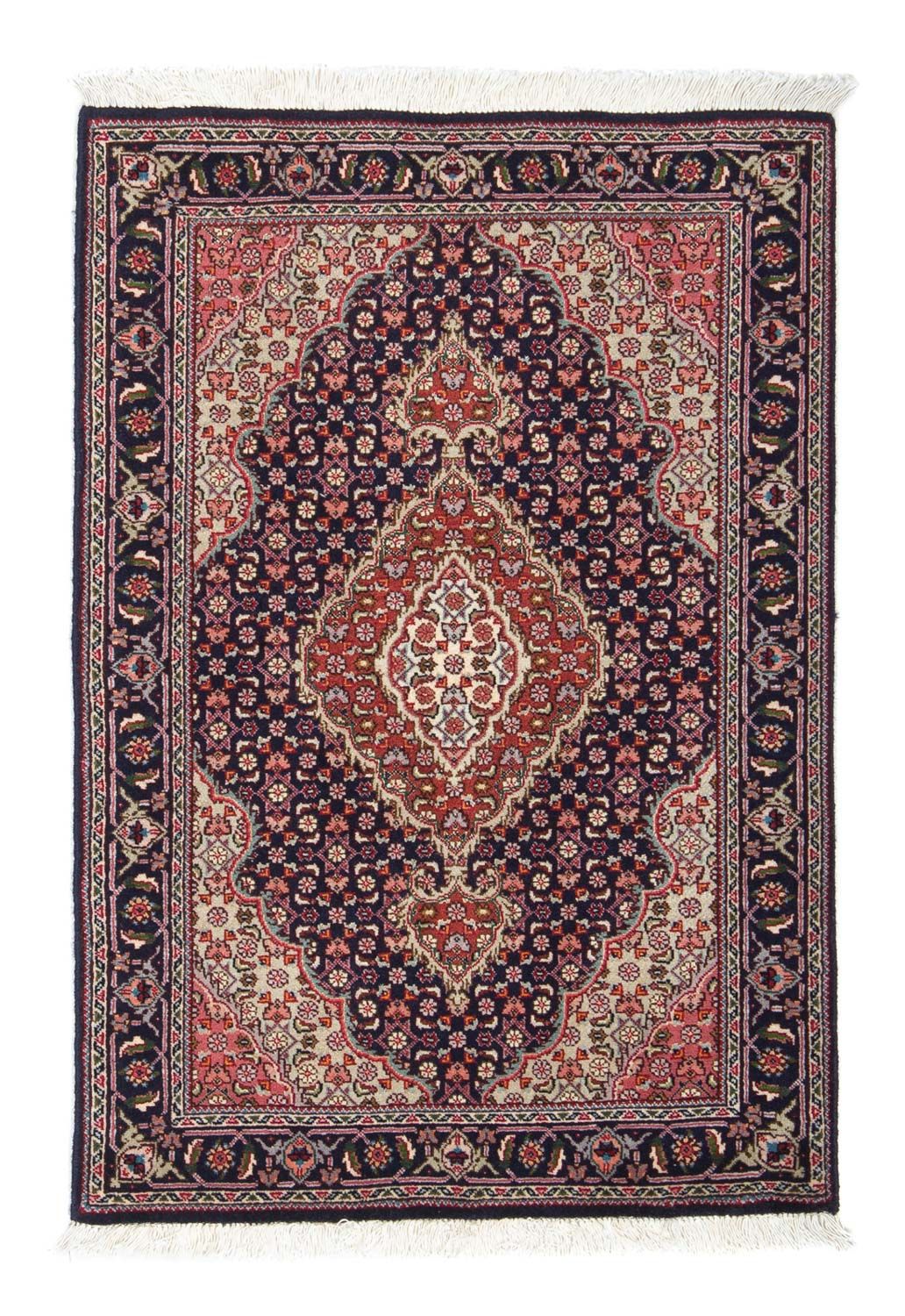 Tapis persan - Tabriz - Royal - 90 x 63 cm - bleu foncé